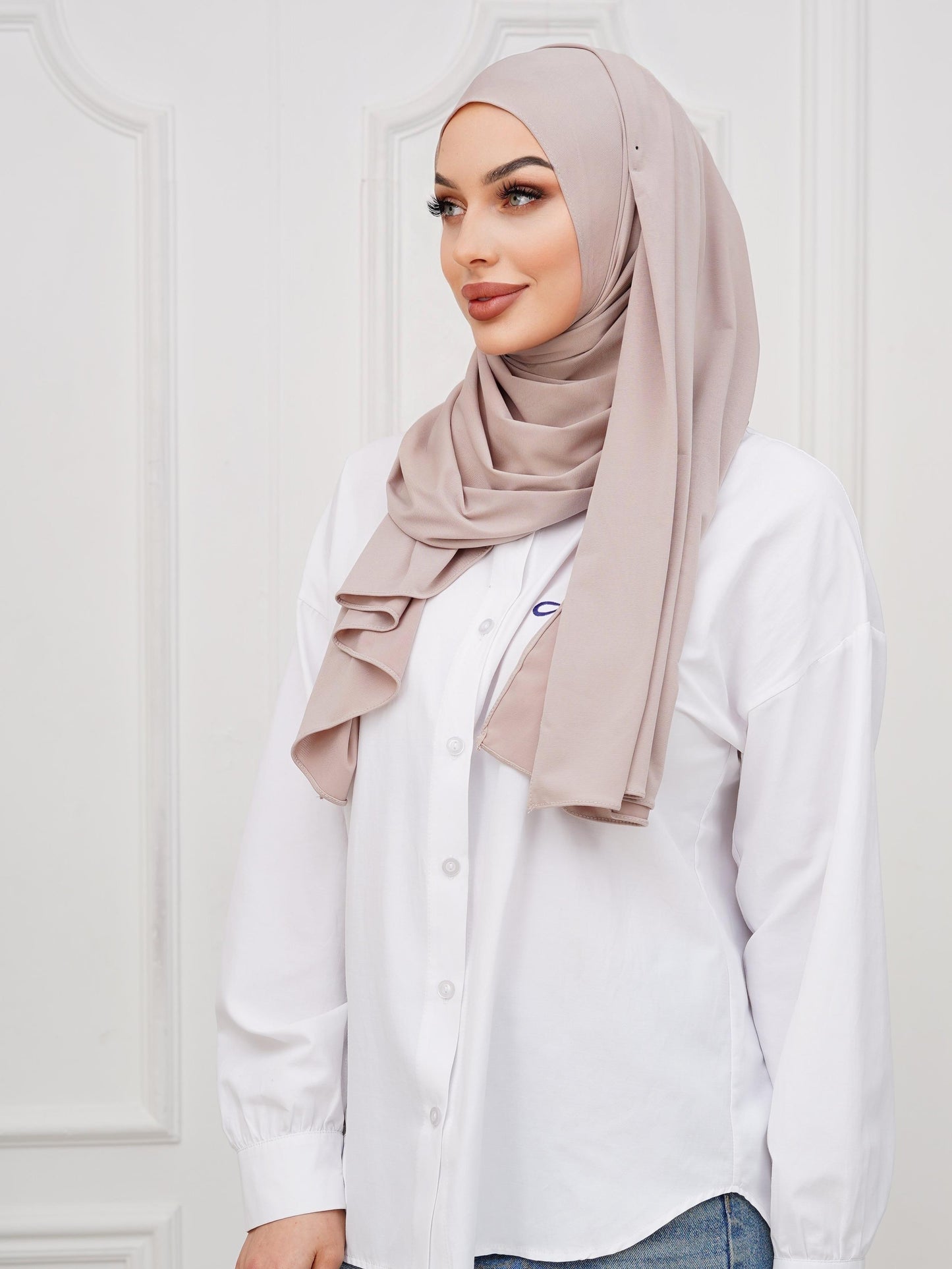Hijab for Women – Instant Slip-Muslim Headscarf for Women,On Scarf, Modest Fashion, Soft & Stretchy Everyday Head Covering
